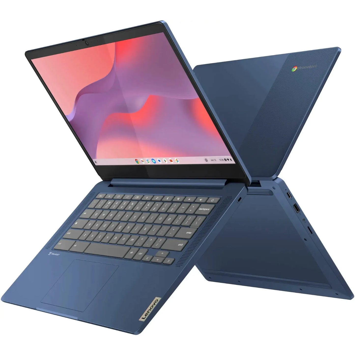 Lenovo Chromebook 14" Business Touchscreen Laptop,MediaTek Kompanio 520,4GB,64GB eMMC,Chrome OS,Abyss Blue,with Gaming Mouse