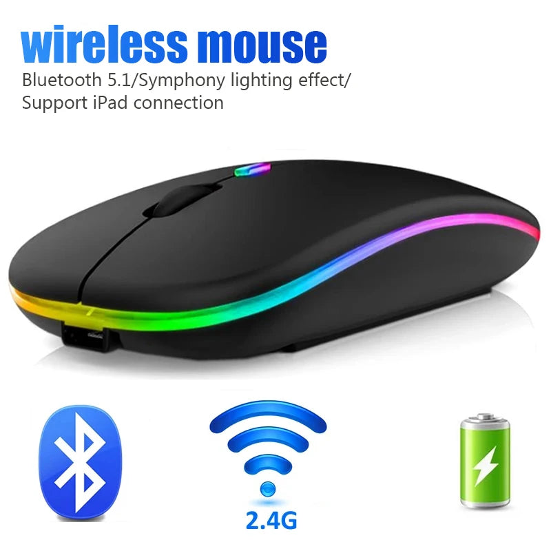 Rechargeable Mouse Wireless