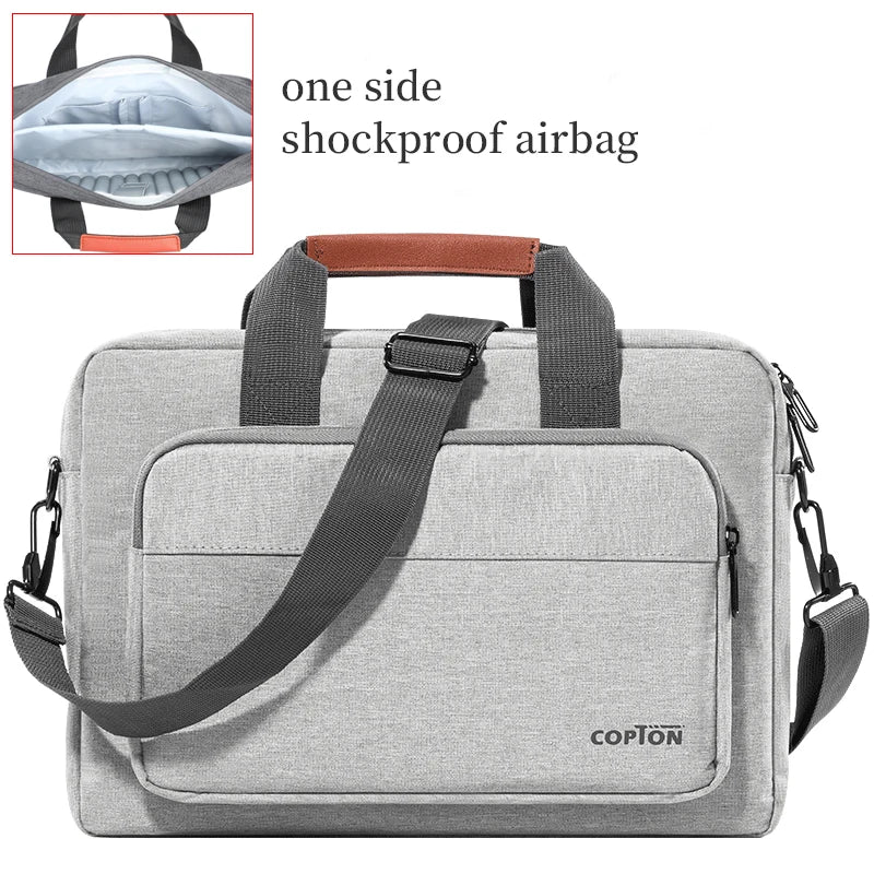 Men Laptop Bag 13.3 14 15.6 inch for Macbook Air Pro 13 15 16 HP Huawei Asus Acer Dell Xiaomi Lenovo Shoulder Handbags Briefcase
