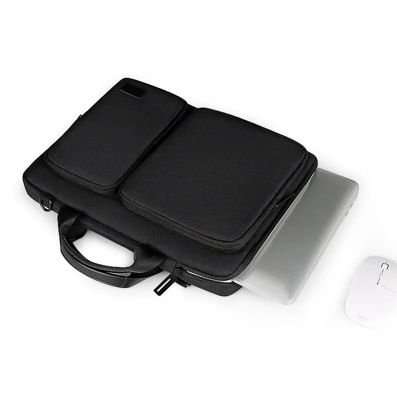 Laptop Bag 13.3 14 15.6 15.6 Inch Notebook Shoulder Case Cover Handbag for Women Men Briefcase Shoulder Bag Laptop Inner Bag
