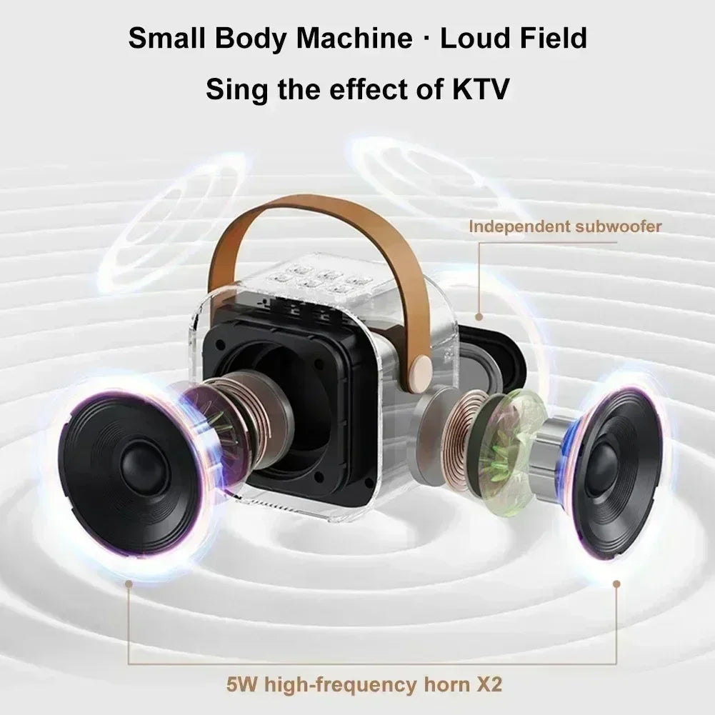 NEW Hot K12 Bluetooth Speaker Portable Home Cute Karaoke Mini Wireless