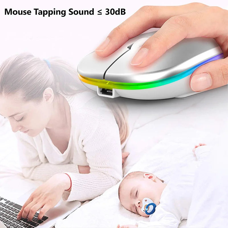 Rechargeable Mouse Wireless