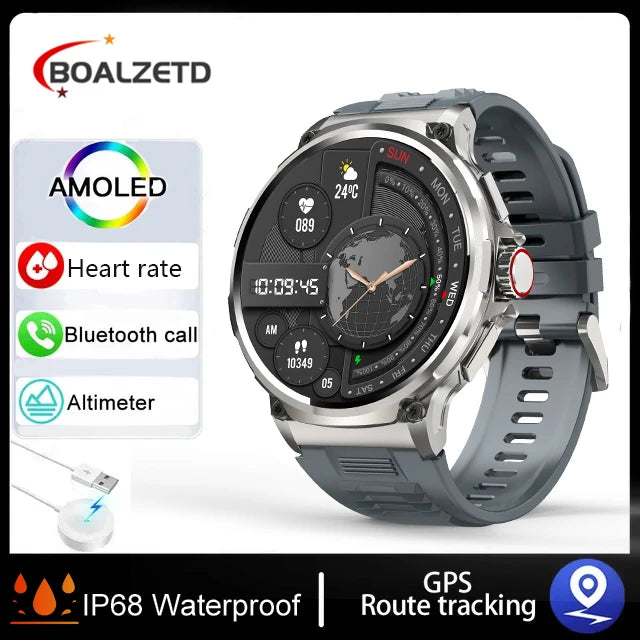 Ultra HD Smart Watch GPS Track Bluetooth