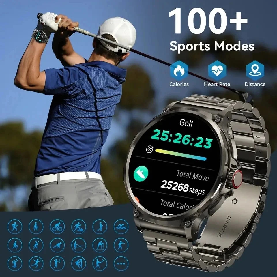 Ultra HD Smart Watch GPS Track Bluetooth