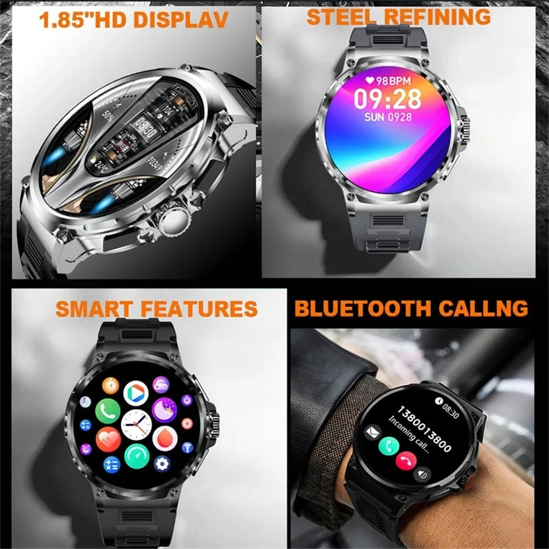 Ultra HD Smart Watch GPS Track Bluetooth