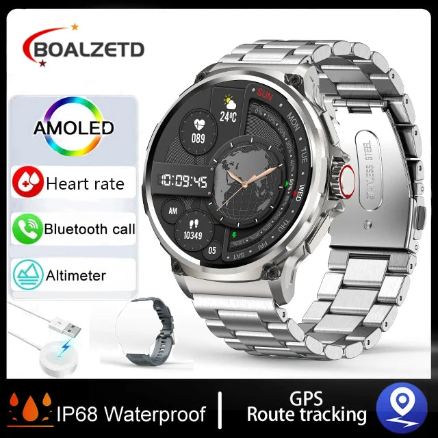 Ultra HD Smart Watch GPS Track Bluetooth