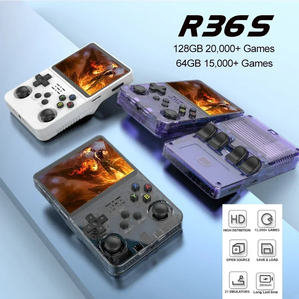 Retro Handheld Video Game Console Linux System