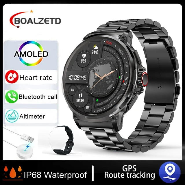 Ultra HD Smart Watch GPS Track Bluetooth